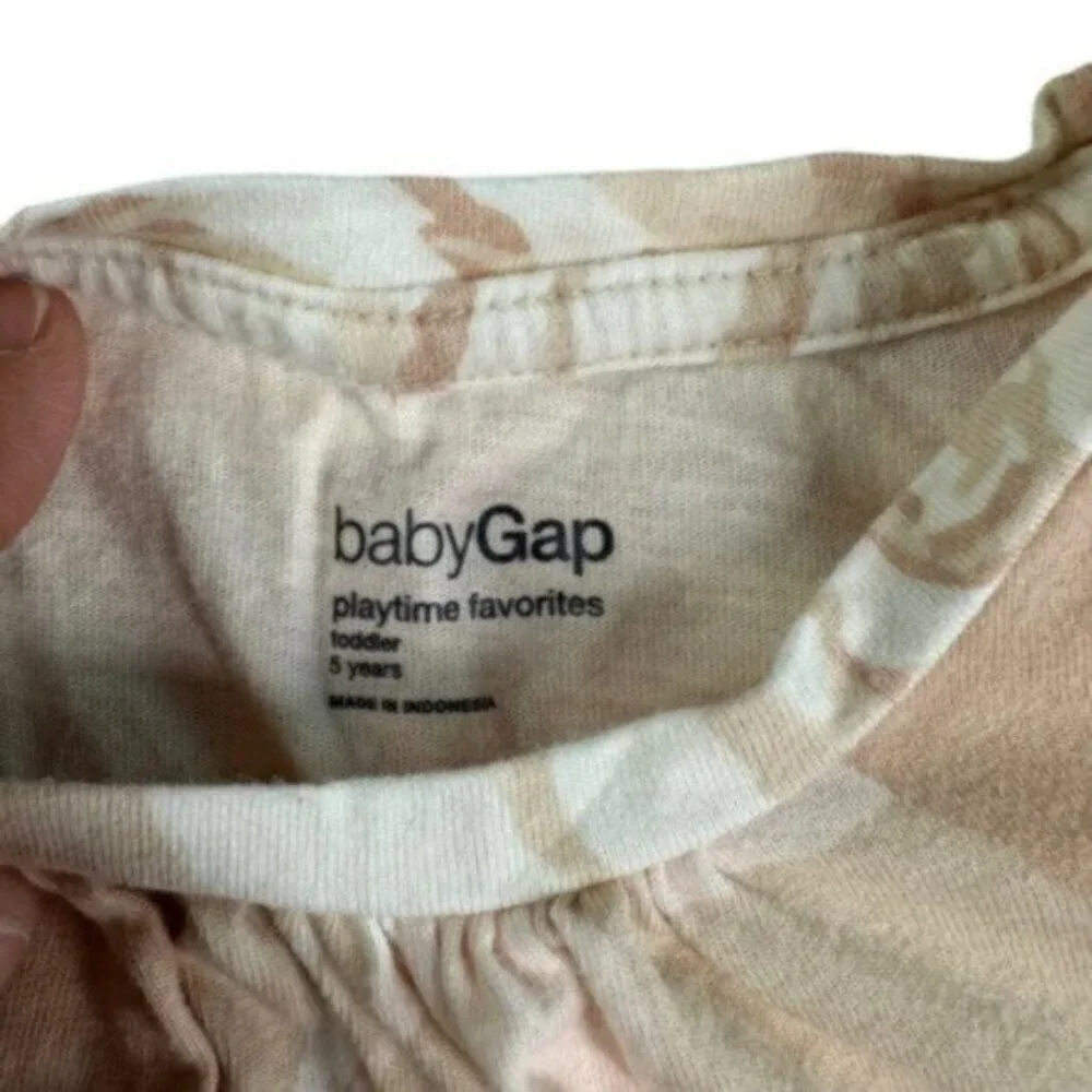 Baby GAP | 2 Piece Floral Ruffle Long Sleeves Tops Size 5T